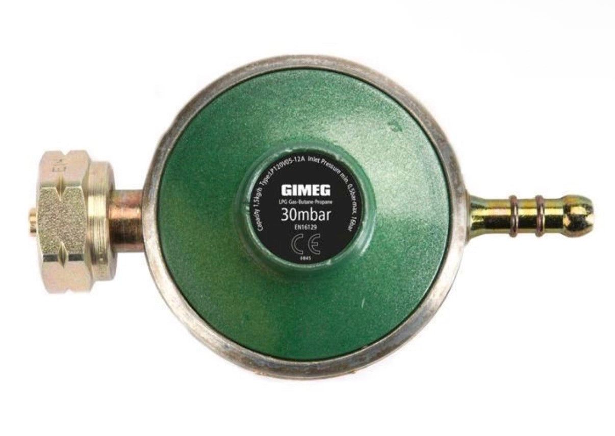 Gimeg Universal 30 mbar Schlauchtülle Gasdruckregler