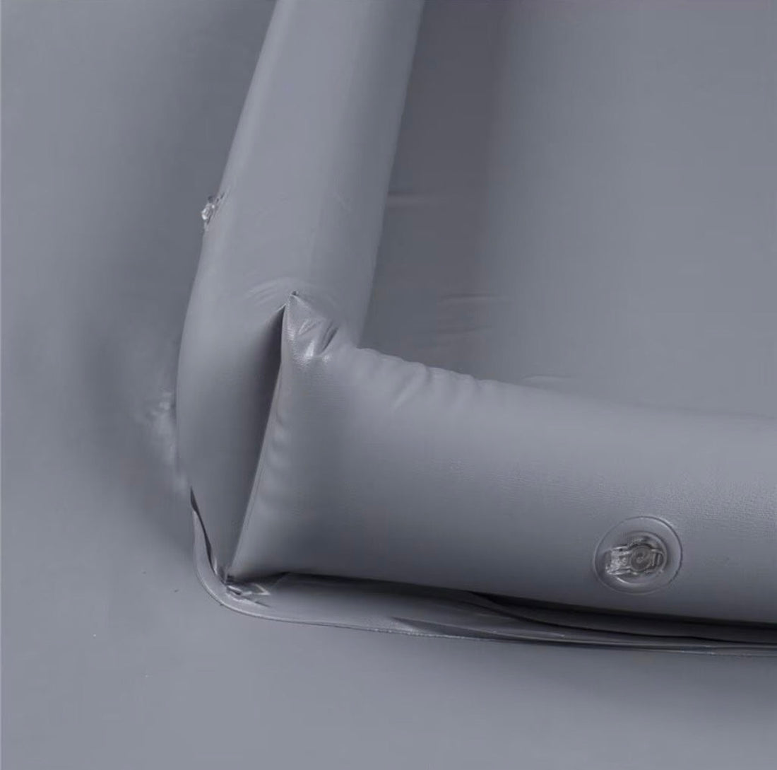 Travellife aufblasbarer Zeltboden, 600x250cm, grau