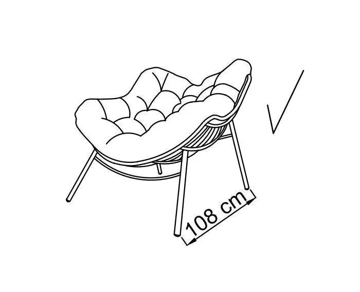 Sensline Elise Relaxsessel Braun