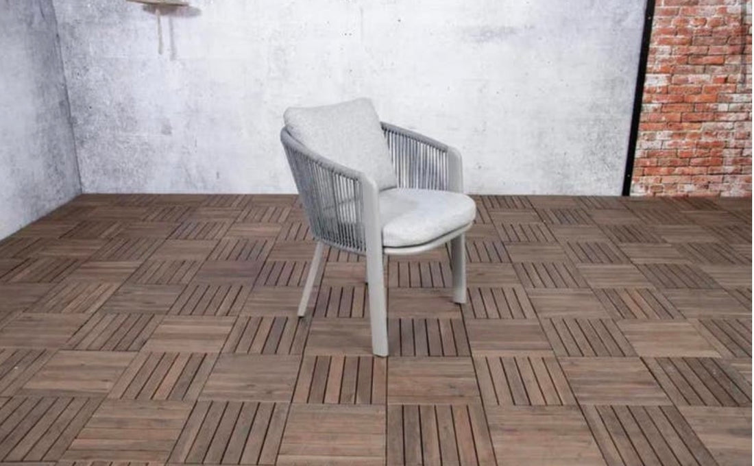 Sens-Line - Siena Gartenstuhl - Grau 2er-set