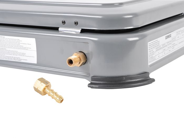 Gimeg 3-Flammen-Herd mit automatischer Zündung