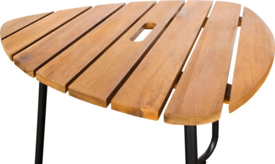 SenS-Line Beistelltisch garden furniture Tommy 48 x 48 x 38,5 cm schwarz braun