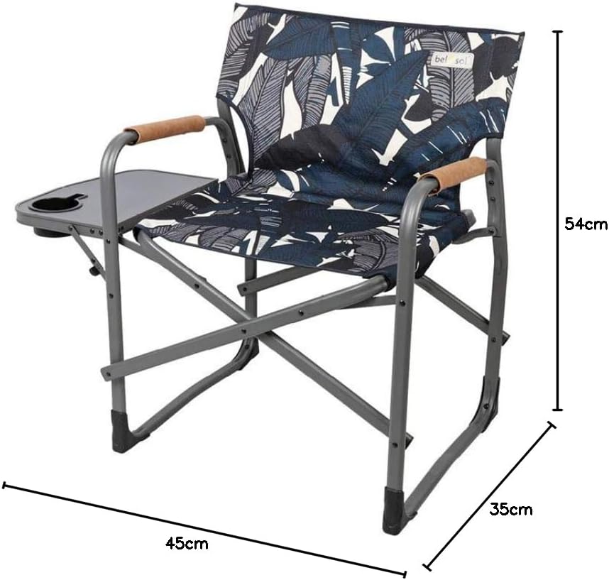 Bel-sol Campingstuhl Benedikt blau