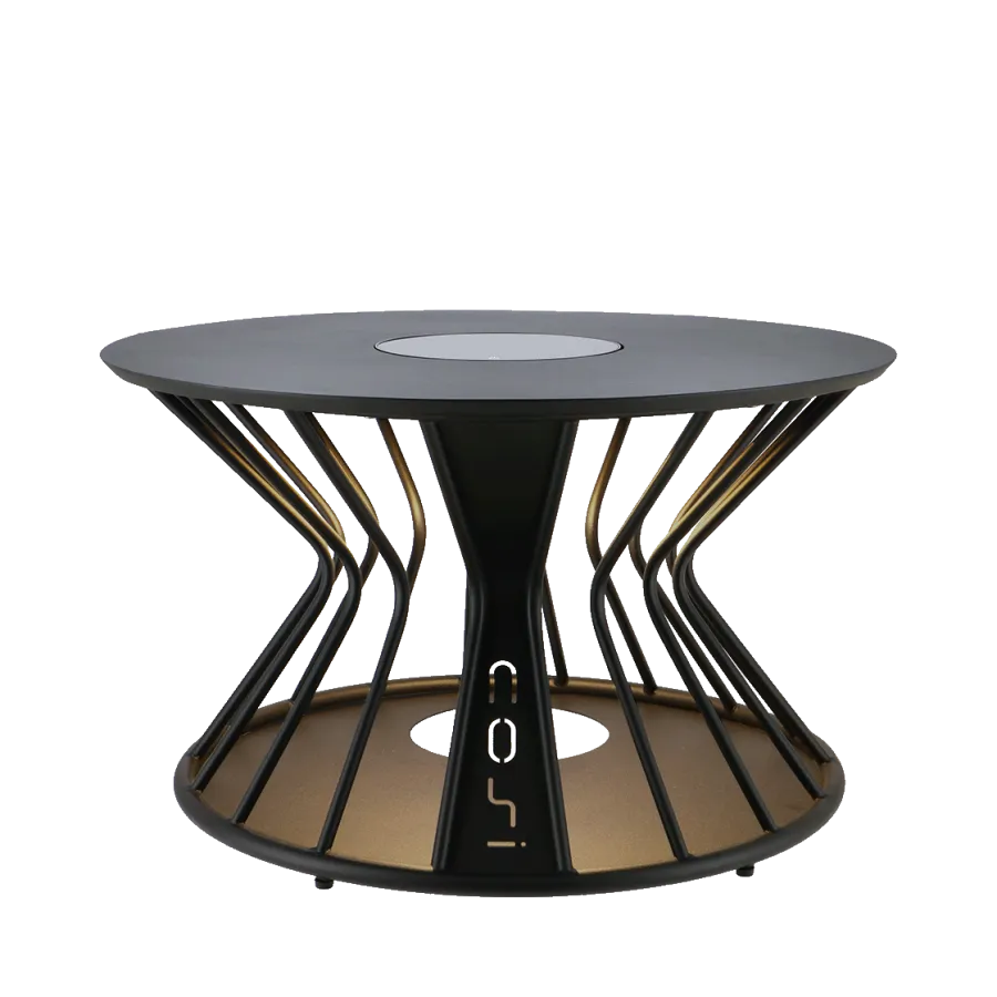 Cosilumia round ø 70 - Cosilumia round black ø 70 x 41 cm - Black