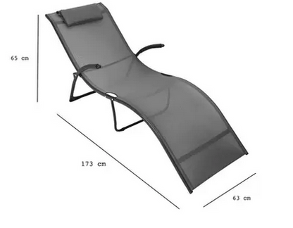 SenS-Line Lounger Calypso Sunlounger opvouwbaar