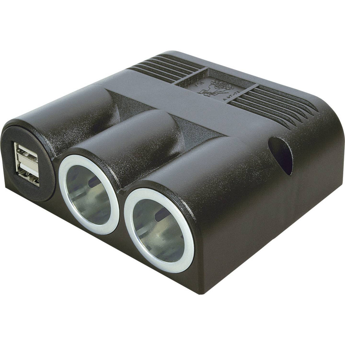 ProCar Aufbaudreifachsteckdose mit Power USB Doppelsteckdose 12 - 24 volt